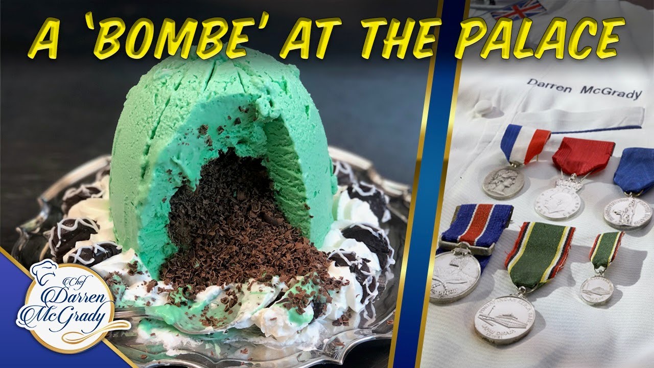 Bombe Glacée Royale -Delicious Chocolate Mint Ice Cream You Don't Need An Ice Cream Machine To Make!