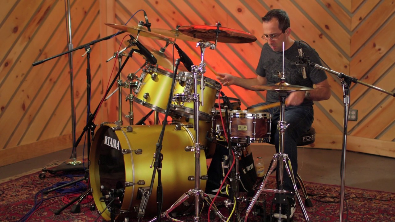 Tama SLP Fat Spruce snare drum with Joe Bergamini