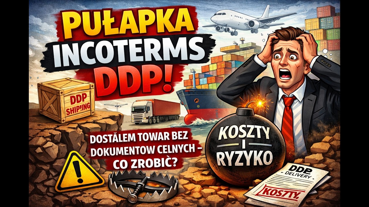 Czy DDP to pułapka? Import z Chin. Incoterms 2020.