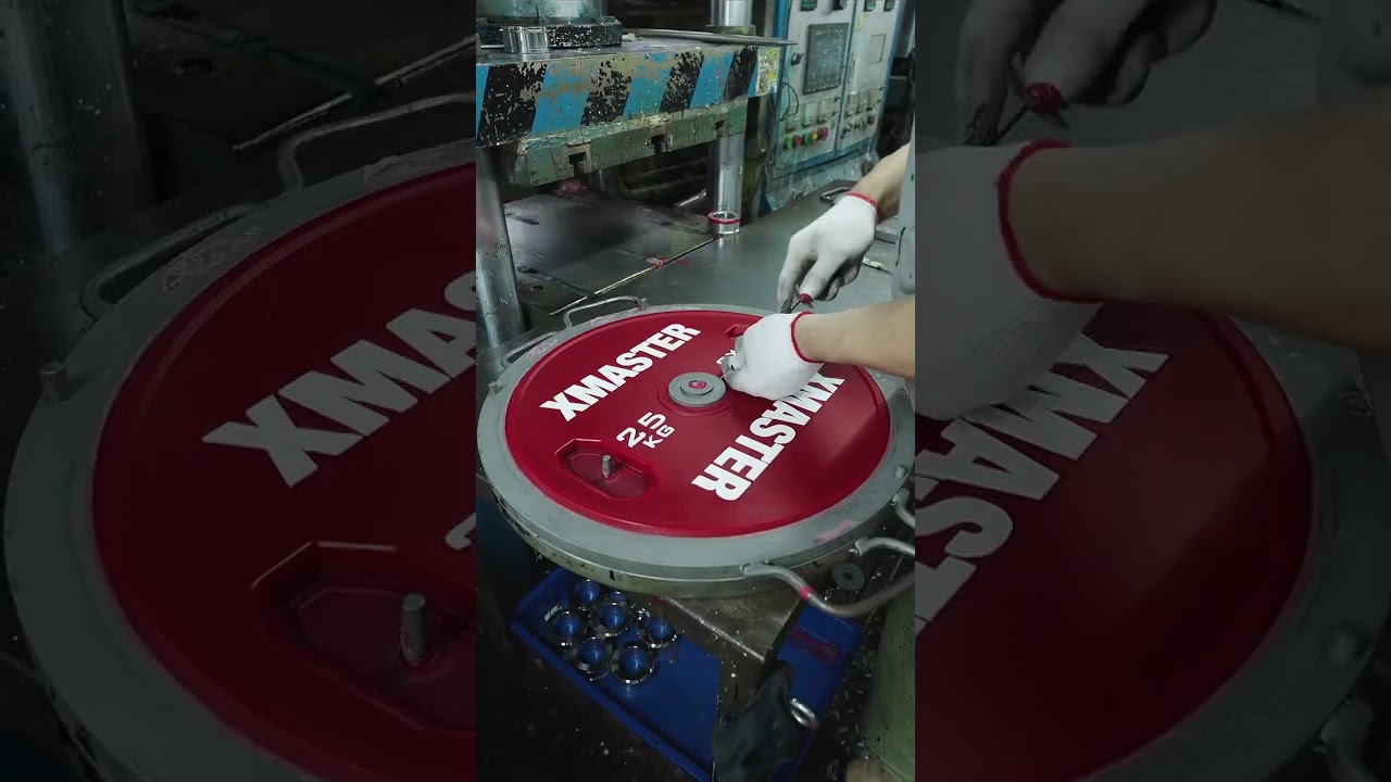 These Barbell Plates Look Freshly Baked. They&rsquo;re for Lifting, Not Eating! #FitnessEquipment #shorts