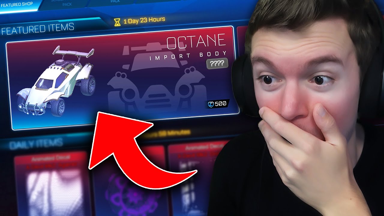 NEW *PAINTED OCTANE* IN THE ROCKET LEAGUE ITEM SHOP!
