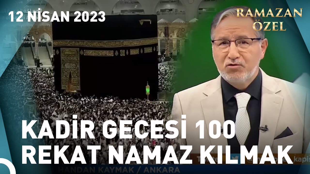 Kadir Gecesi 100 Rekat Namaz Kılan Hatim Sevabı mı Alır? | Prof. Dr. Mustafa Karataş ile Sahur Vakti