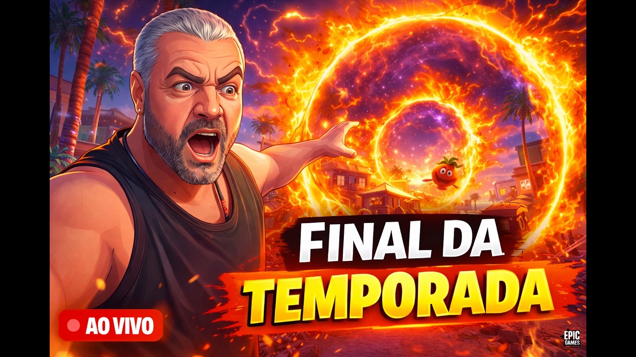 🔴 FORTNITE AO VIVO | Reta Final da Temporada… Preparados para o Capítulo 7 Temporada 2?