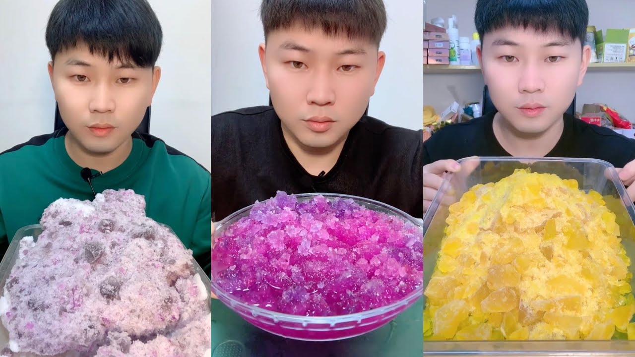 Crushed Ice Eating ASMR | Ice Eating