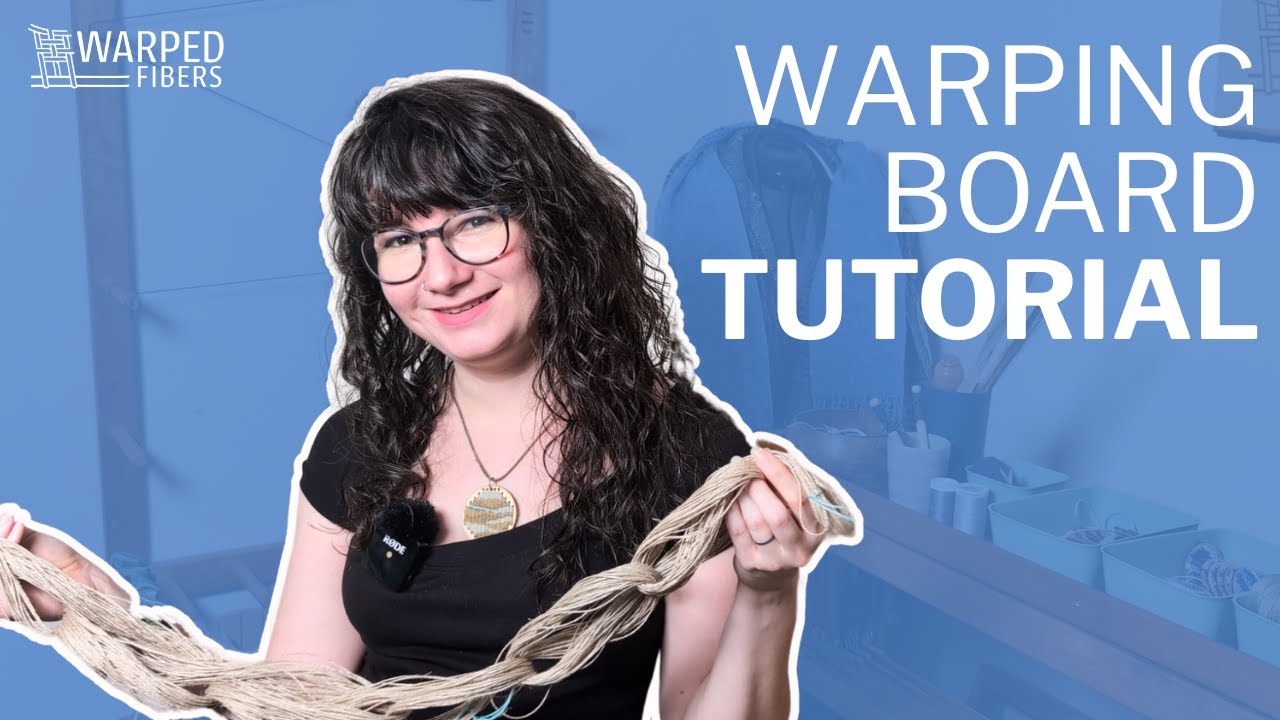 Как пользоваться намоточной доской! #научисьткать #намоточнаядоска #ткачество