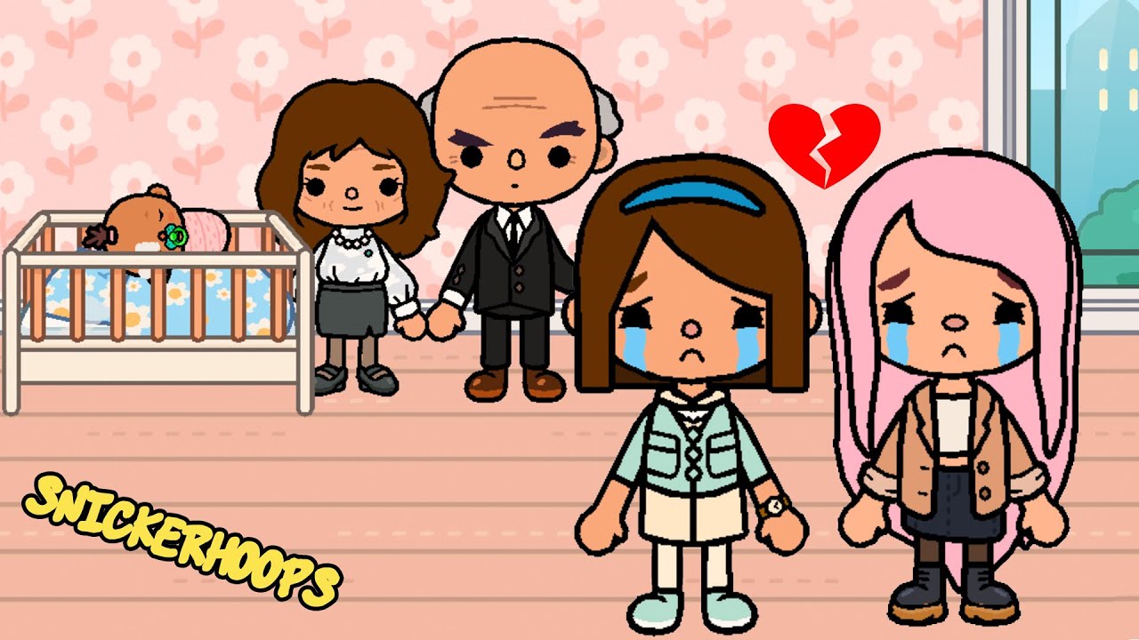 Baby Mia's FIRST DAY with her GRANDPARENTS!! | Toca Life World Games to Play | Snickerhoops Gaming