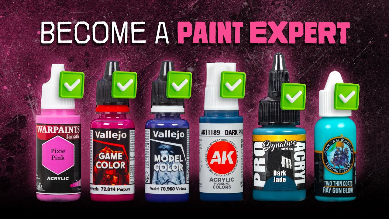 All you need to know about the best paint ranges in 2025/2024 (compilation)