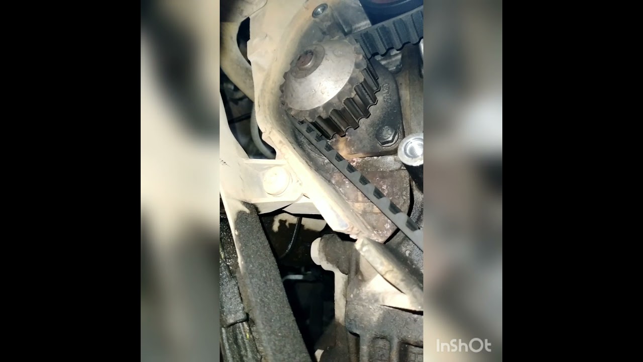 troca da bomba d'água e correia dentada Peugeot 1.4 8 válvulas