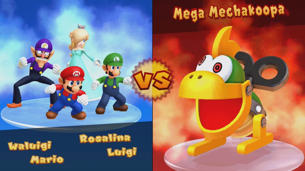 Mario Party 10 - Rosalina vs Mario vs Luigi vs Waluigi - Chaos Castle