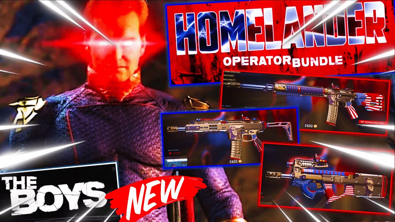 *NEW* THE BOYS: Homelander Operator Bundle