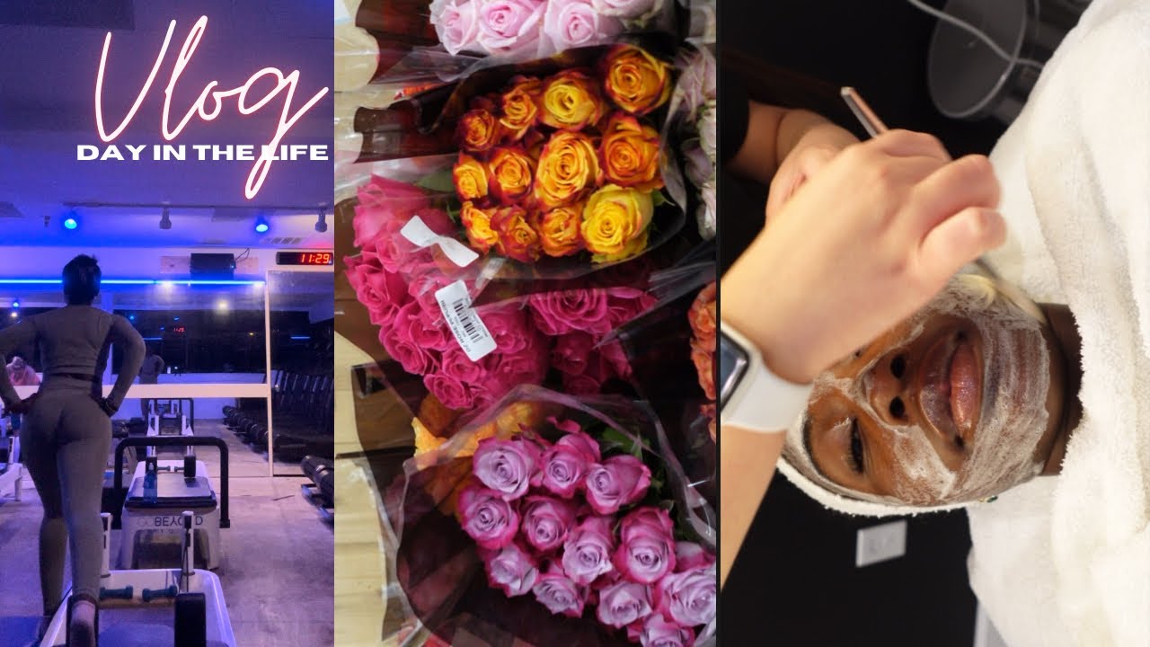 VLOG: LET'S CATCH UP! TRADER JOE'S RUN, PILATES WORKOUT + A RELAXING FACIAL