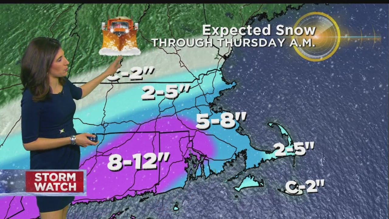 WBZ Mid Morning Forecast For March 21, 2018