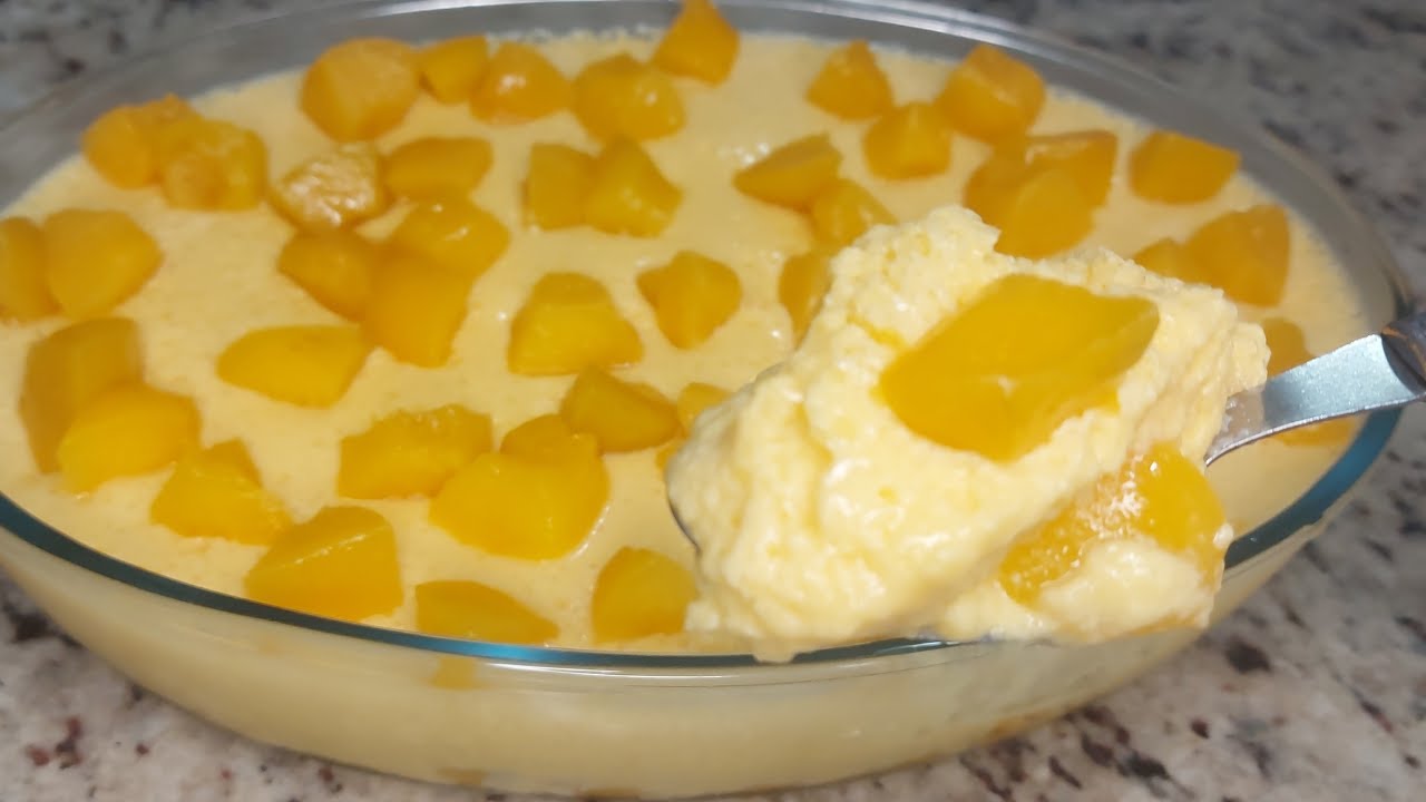 SOBREMESA DE PÊSSEGO EM CALDA, FÁCIL E DELICIOSA! Mônica Kowales