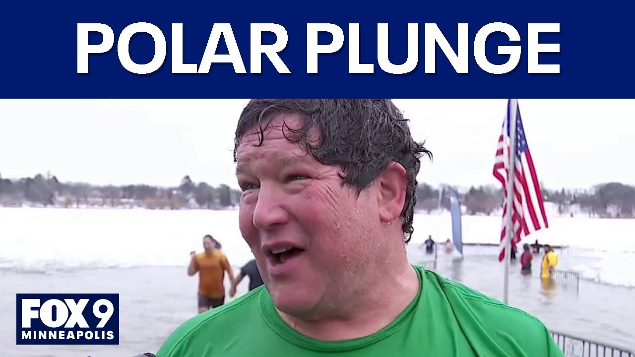 Polar Plunge takes Ian Leonard to Lake Nokomis