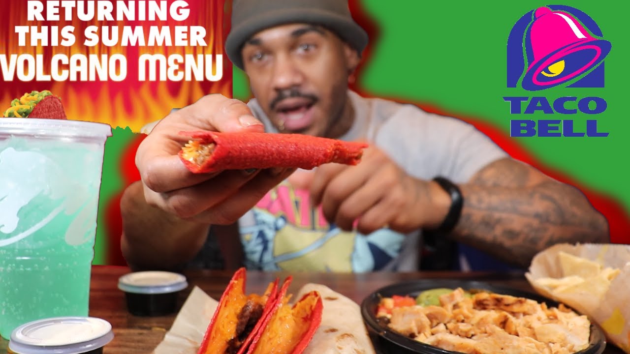 Taco Bells Volcano Menu Review!