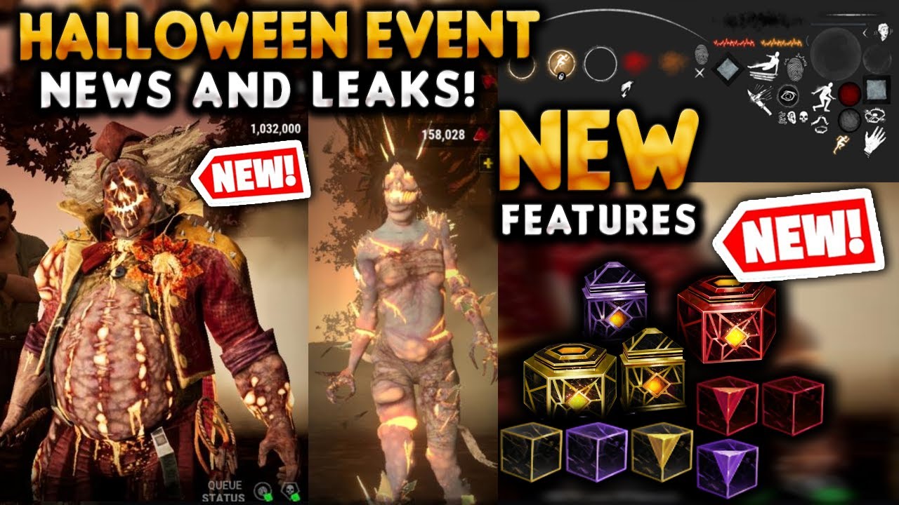 NEW Halloween Event LEAKS + 3 NEW FEATURES! HUD, Loot boxes/Crates & More! - Dead by Daylight Mobile