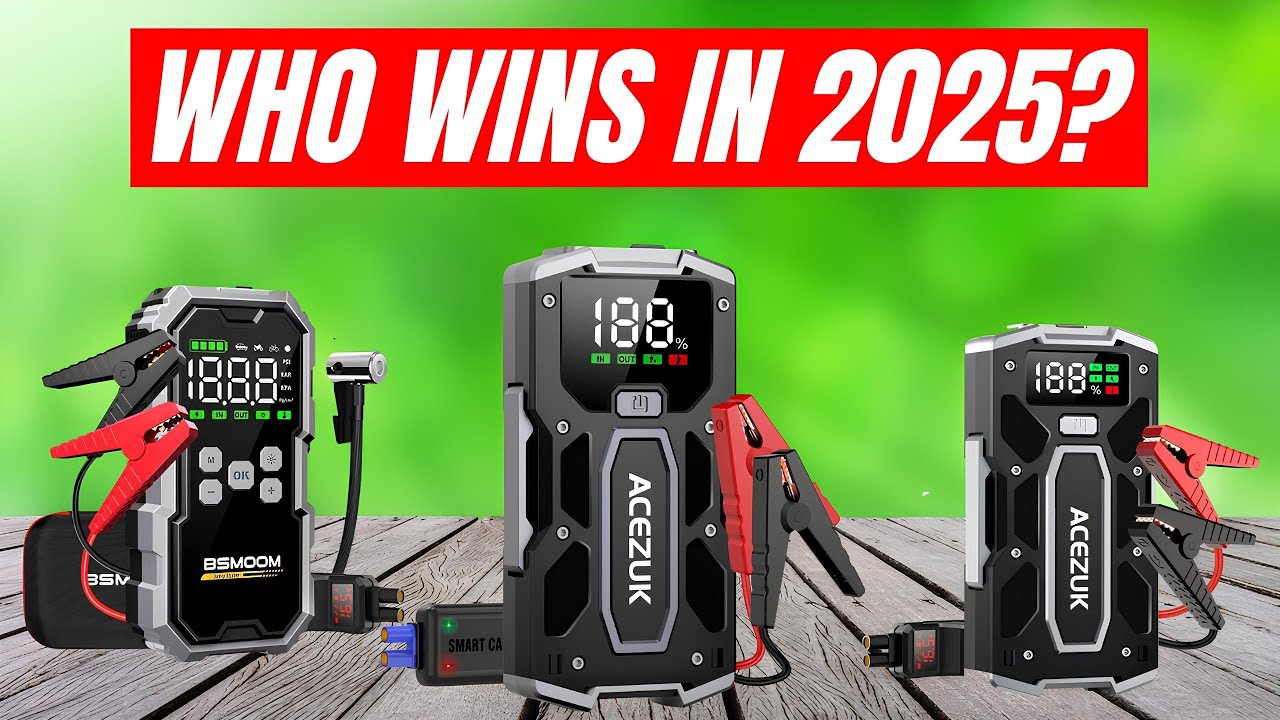 🚗 Top 5 Best Car Jump Starters on AliExpress 2025 🔋 | Powerful, Portable & Budget-Friendly Picks!