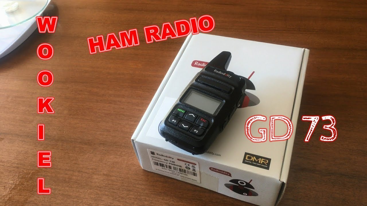 RADIO PORTATILE FM/DMR UHF (PMR) RADIODDITY GD73A/E (ITA)