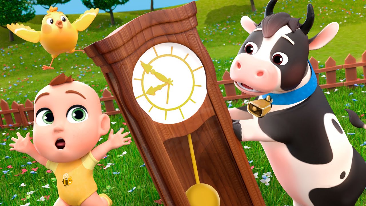 Hickory Dickory Dock song | Newborn Baby songs - Nursery Rhymes & Kids Songs