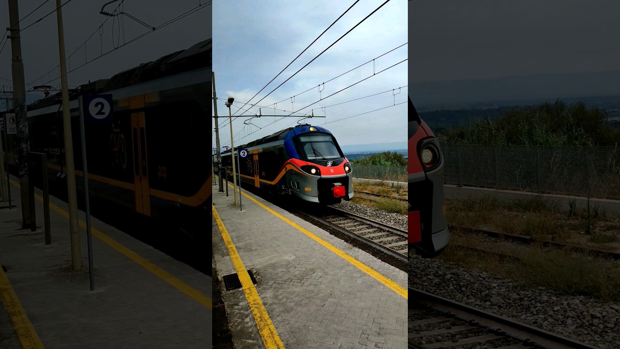 La potente accelerazione del pop! #treno #railway #train #trainspotting #trenitalia #pop #alstom