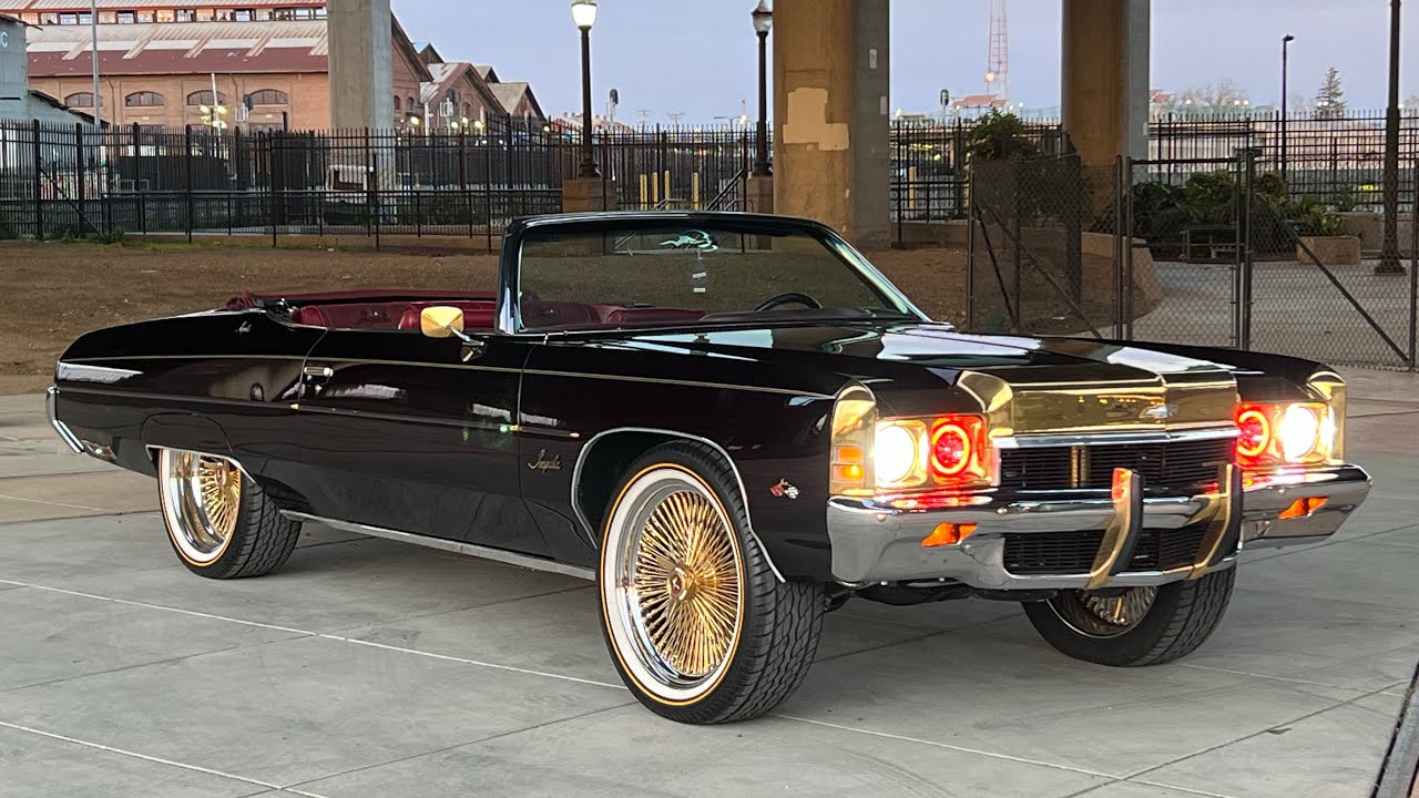 FOR SALE 1972 Donk Restomod LS7 Drop Impala. Call 9168567931 or victorylapclassics on instagram