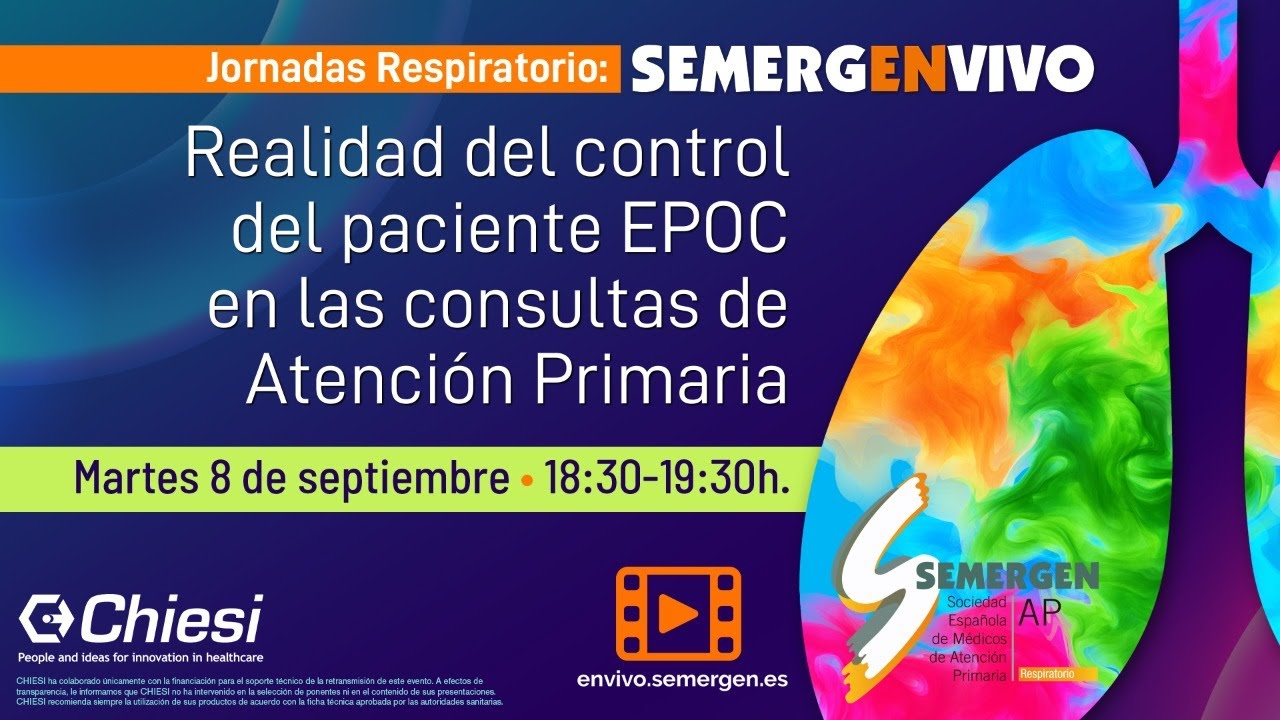 Jornadas Respiratorio: Realidad del control del paciente EPOC en las consultas de Atención Primaria