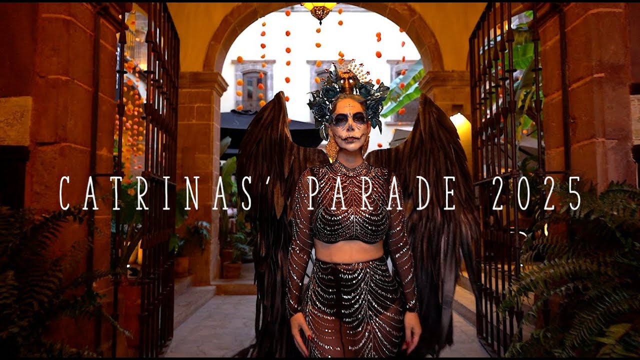 Catrinas' Parade 2025, San Miguel de Allende, Mexico. Desfile de Catrinas y Dia de muertos 