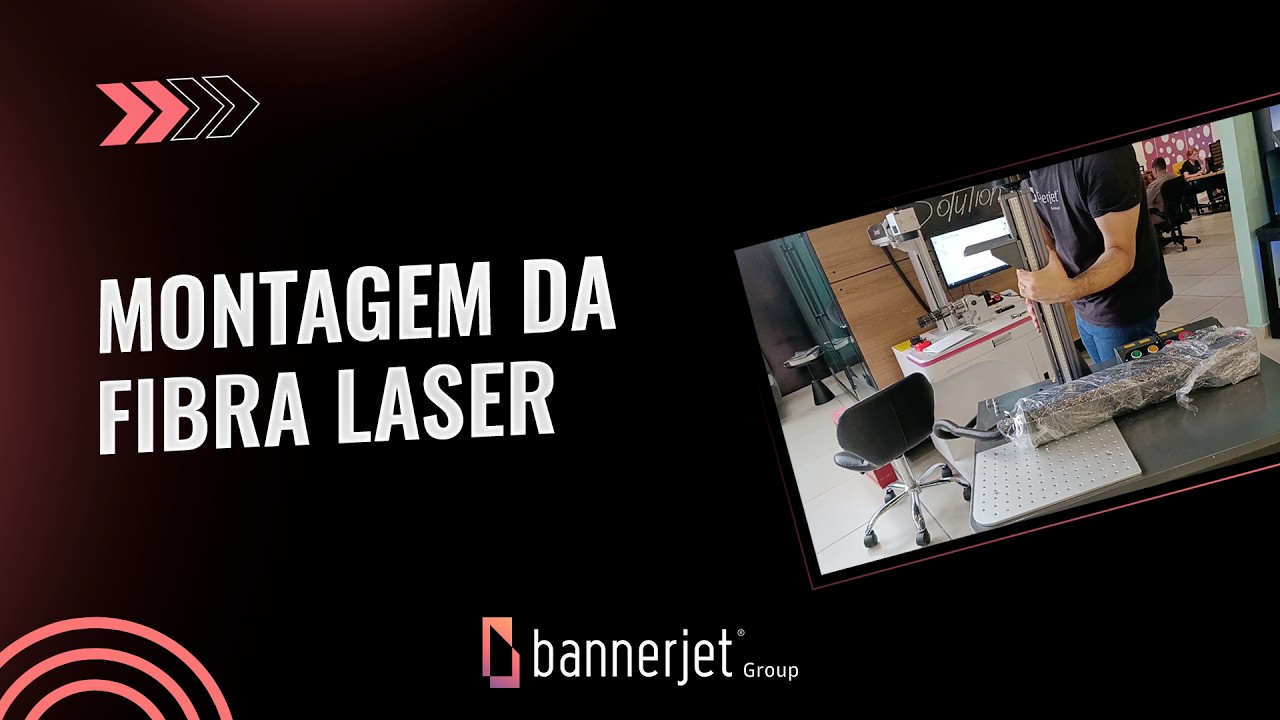 MONTAGEM DA FIBRA LASER