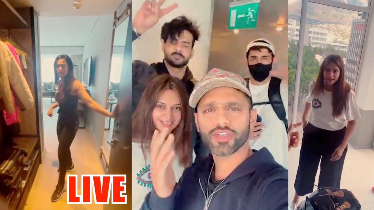 Rahul Vaidya LIVE With All Khatron Ke Khiladi 11 At Cape Town 😍.😍 😍.😍
