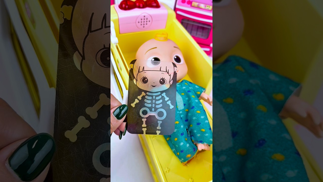 ASMR Toy Unboxing | Cocomelon Doctor Set & Pinkfong Play with Satisfying Sounds #Shorts