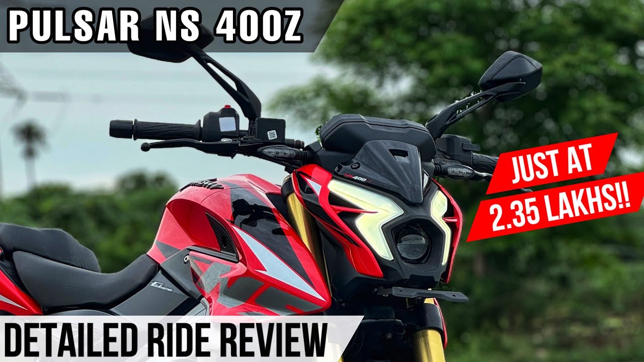 Pulsar NS400Z Ride Review | Great Performance🔥
