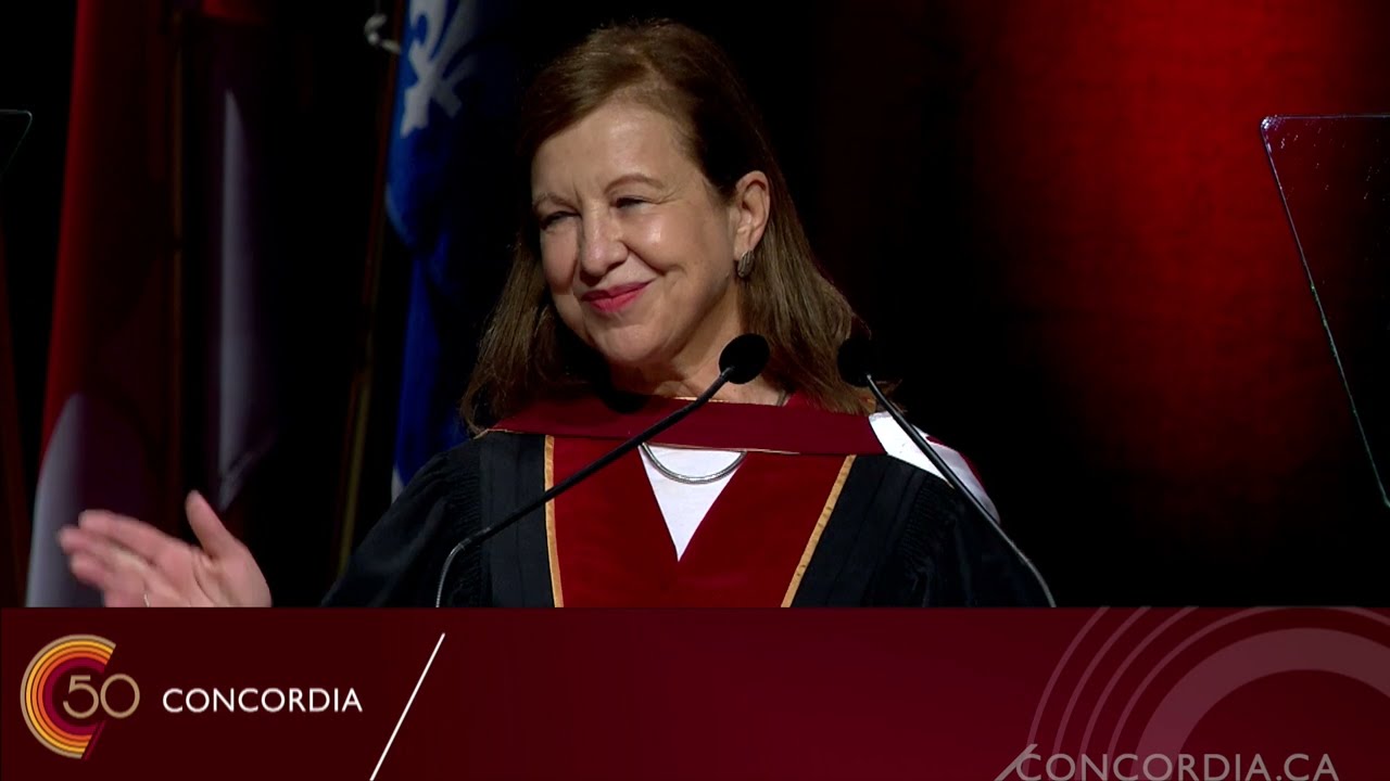 Lyse Doucet, 2024 Concordia Honorary Doctorate