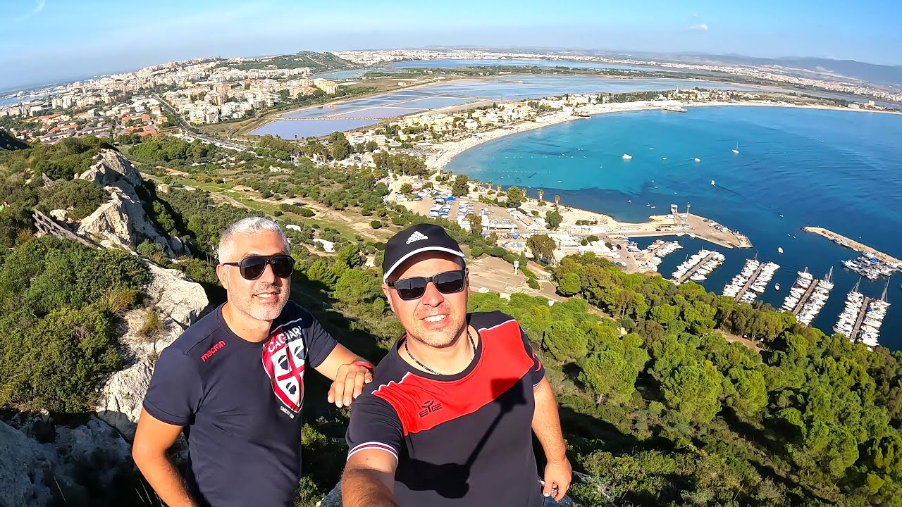 Come arrivare alla Vetta della sella del Diavolo di Cagliari Sardegna 4k