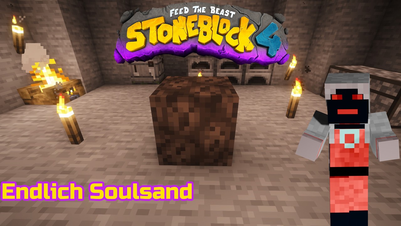 Stoneblock 4 - Endlich Soulsand #minecraft #modpack