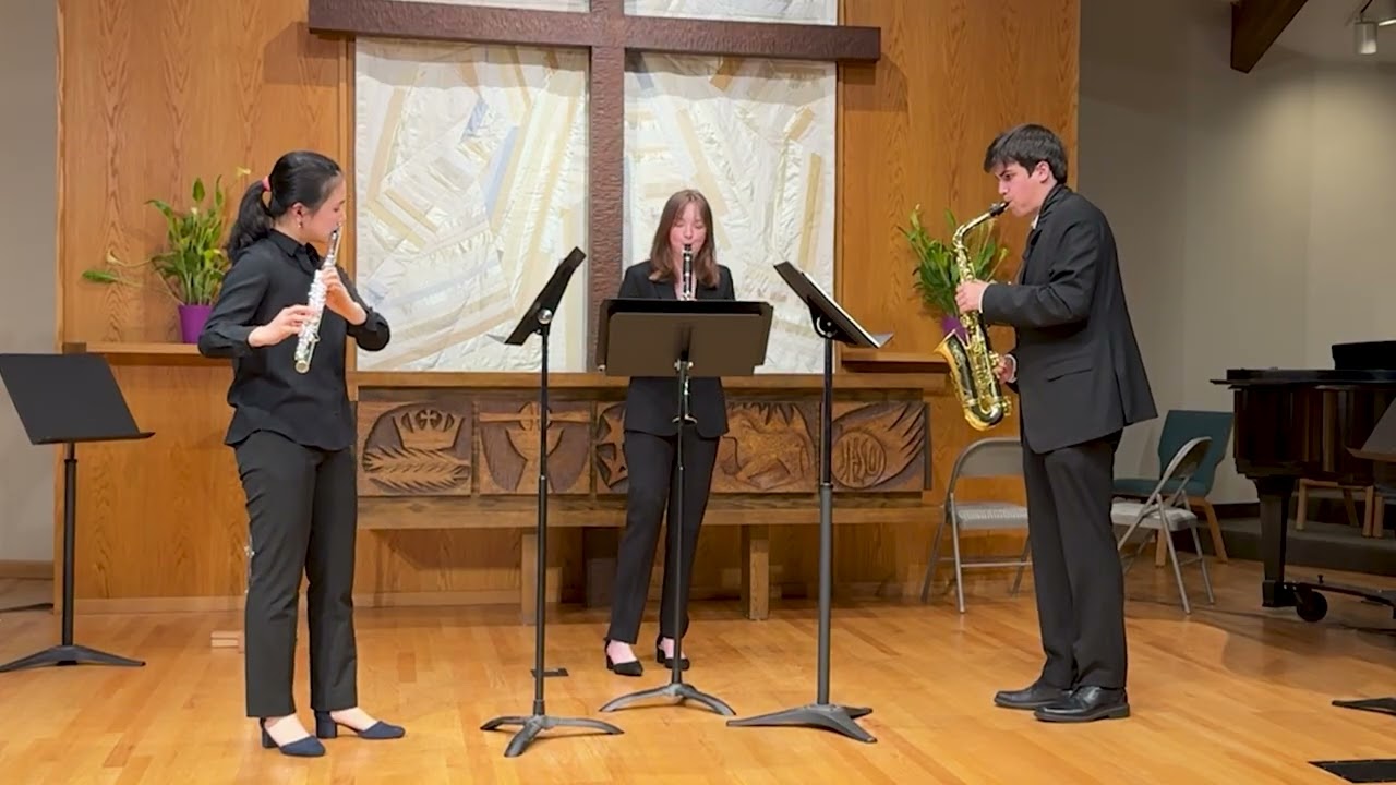Trio for Flute, Clarinet and Alto Saxophone (by, Paul Harvey)