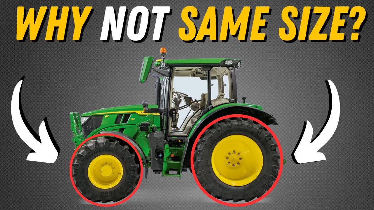 Why Do Tractors Have Giant Back Wheels?