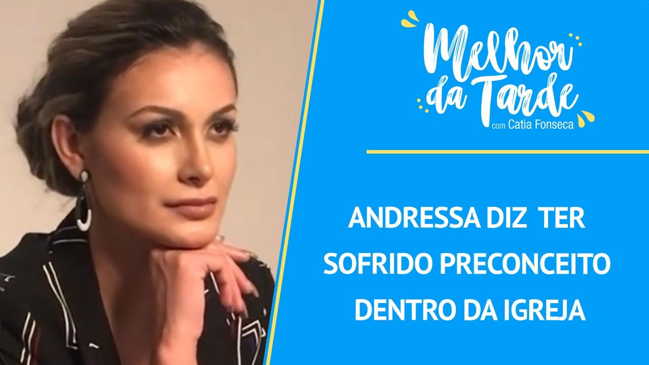 Andressa Urach diz ter sofrido preconceito dentro da igreja | MELHOR DA TARDE