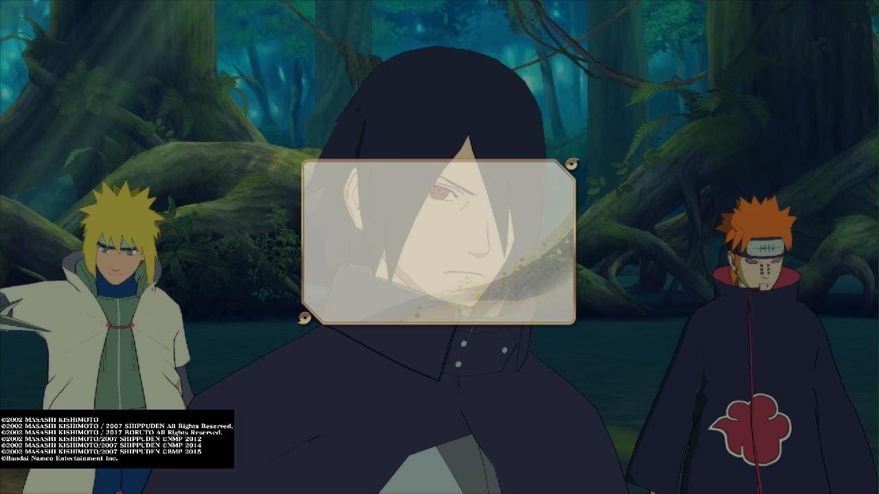 Minato catches everybody with the grab - NARUTO STORM CONNECTIONS