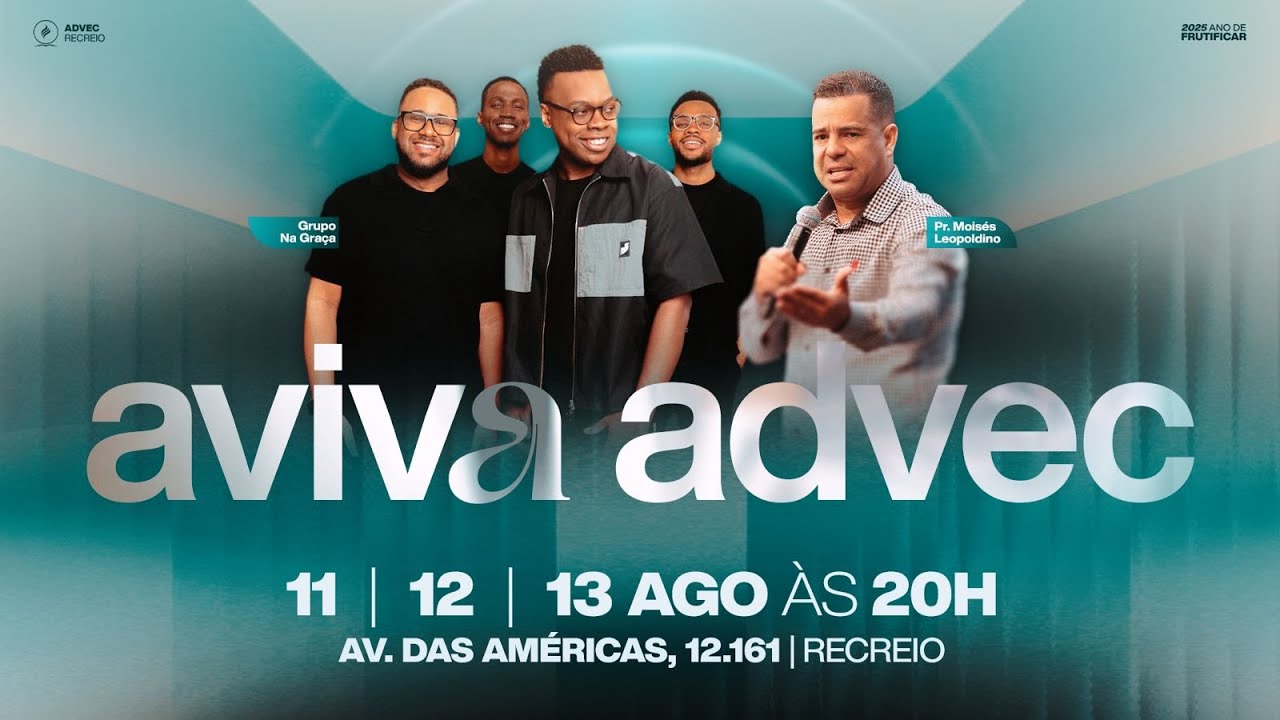 Conferência Aviva 2025 1º DIA | Pr Moisés Leopoldino & Na Graça | 11/08/25