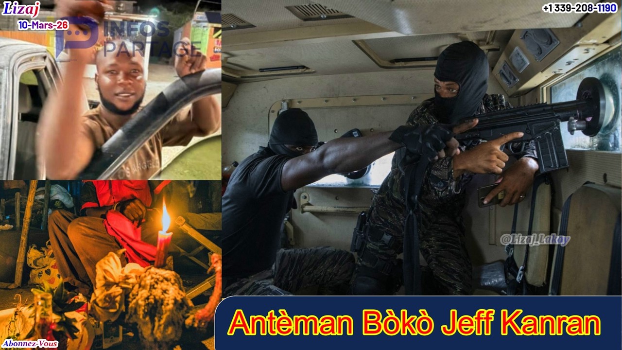 Lapolis Blayi Bòkò jeff Kanaran Mibalè, li T'al nan gè a ak Pwen. antèman'l Jodi a.