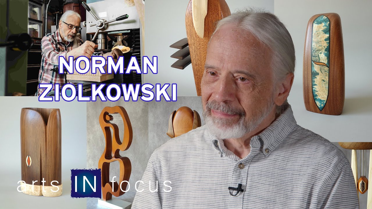 Stunning Sculptures: Interview with Woodworker Norman Ziolkowski | arts IN focus