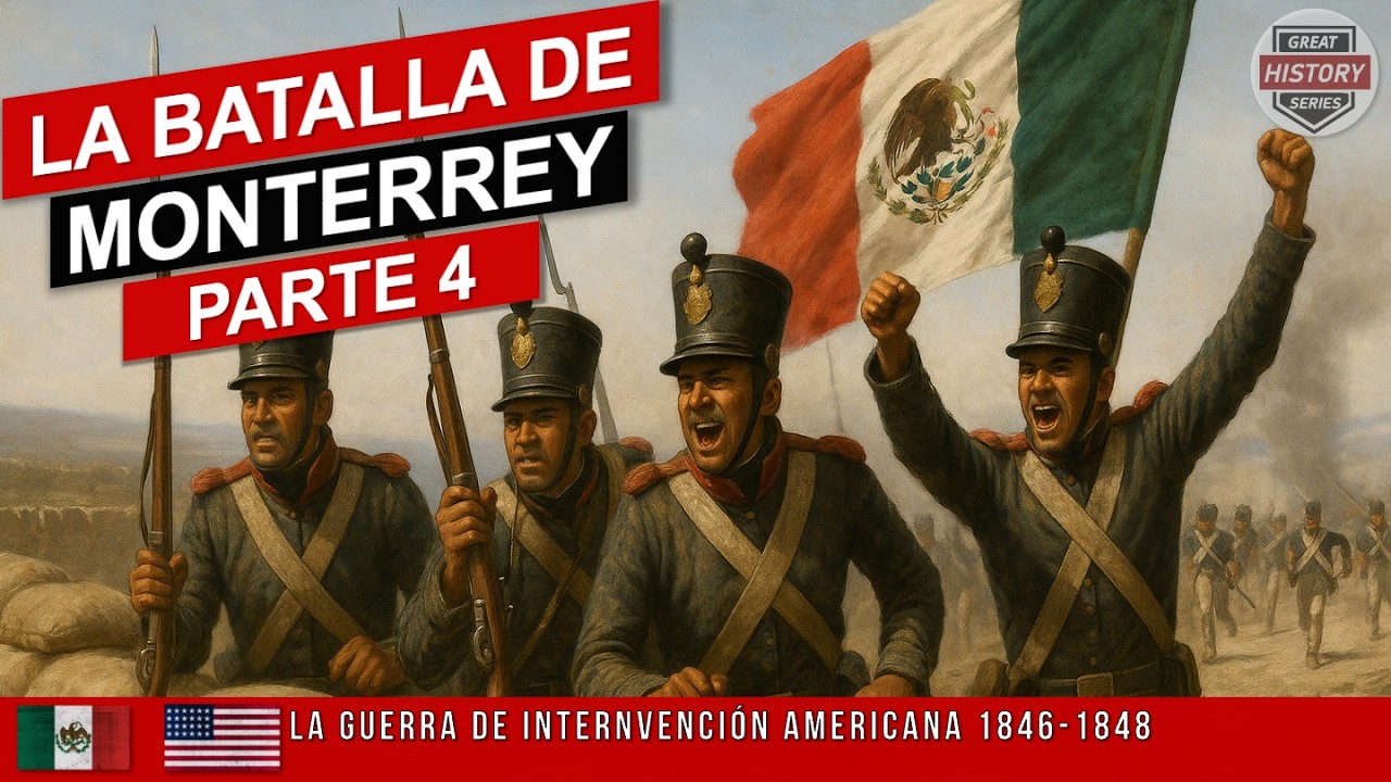 BATALLA DE MONTERREY: Resistencia Mexicana al Este de Monterrey