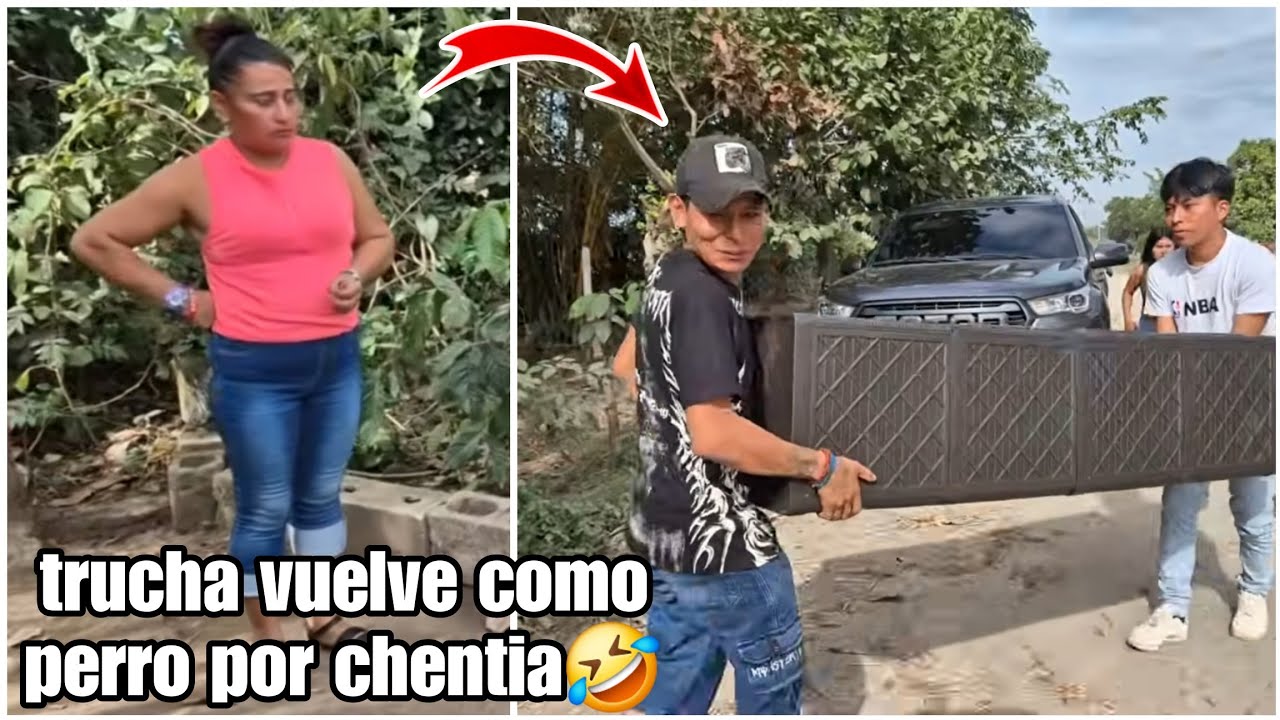 Trucha Regresó con su Diablita😈chentia ya le dio awüita de calzon a trucha dijeróm todos😳