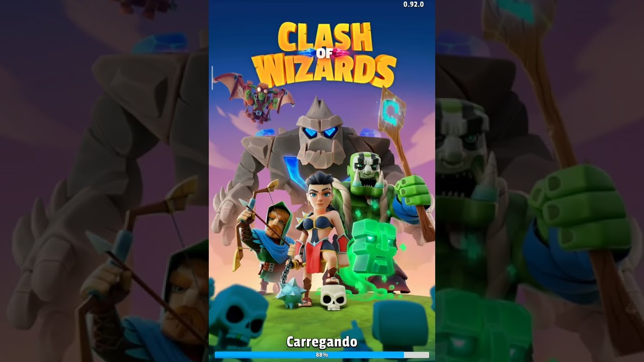 CLASH OF WIZARDS | O MELHOR DECK PARA VENCER A BATALHA | GAMEPLAY