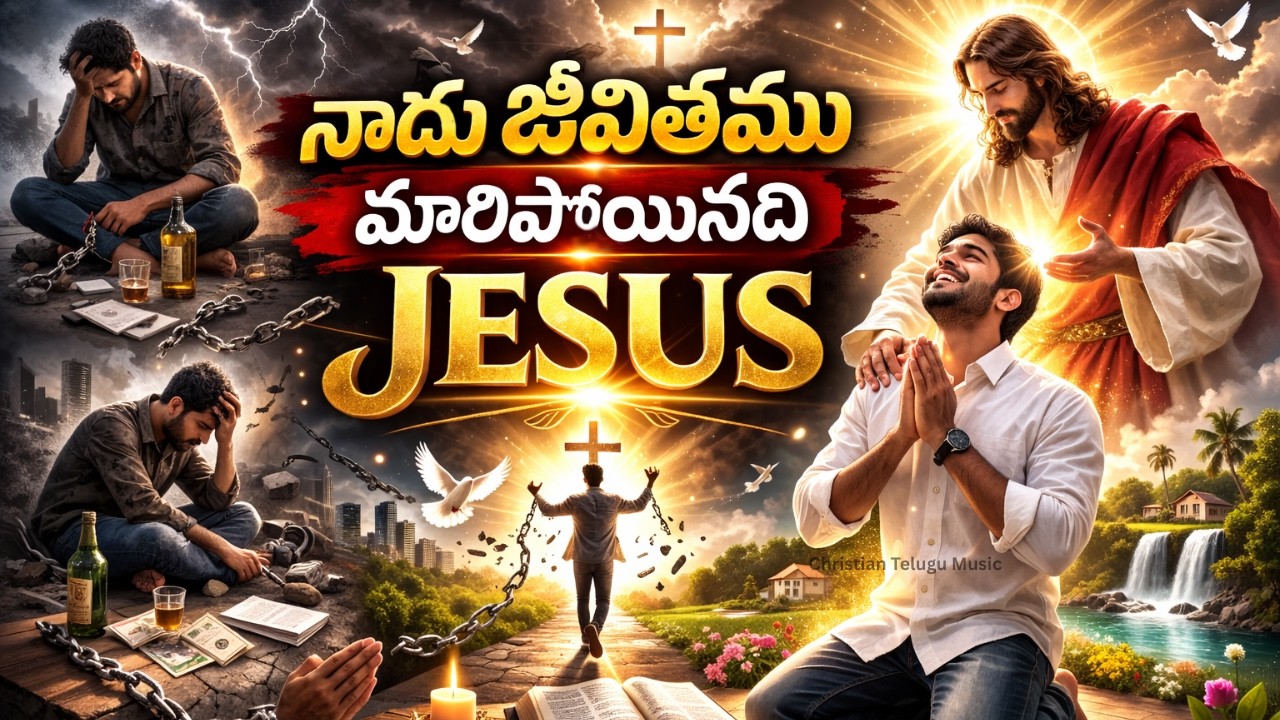 Naadu Jeevithamu |  నాదు జీవితము మారిపొయినది |  New Telugu Christian song | with lyrics |
