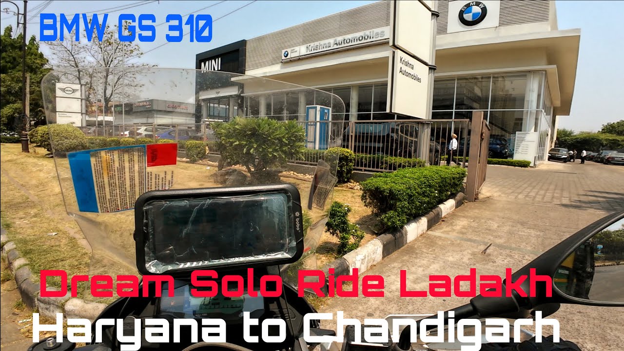 Dream Ride Ladakh 2024 | Solo | Day 5  Haryana to Chandigarh | BMW GS310