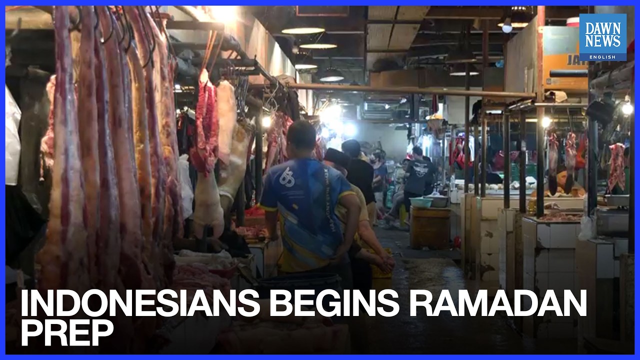 Indonesians Begin Ramadan Shopping Amid Inflation Pressures