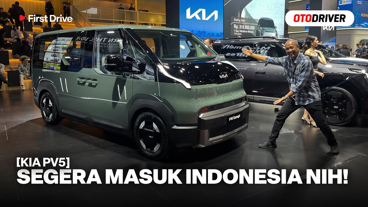 KIA PV5 EV 2026 : MPV Praktis Berdesain Keren