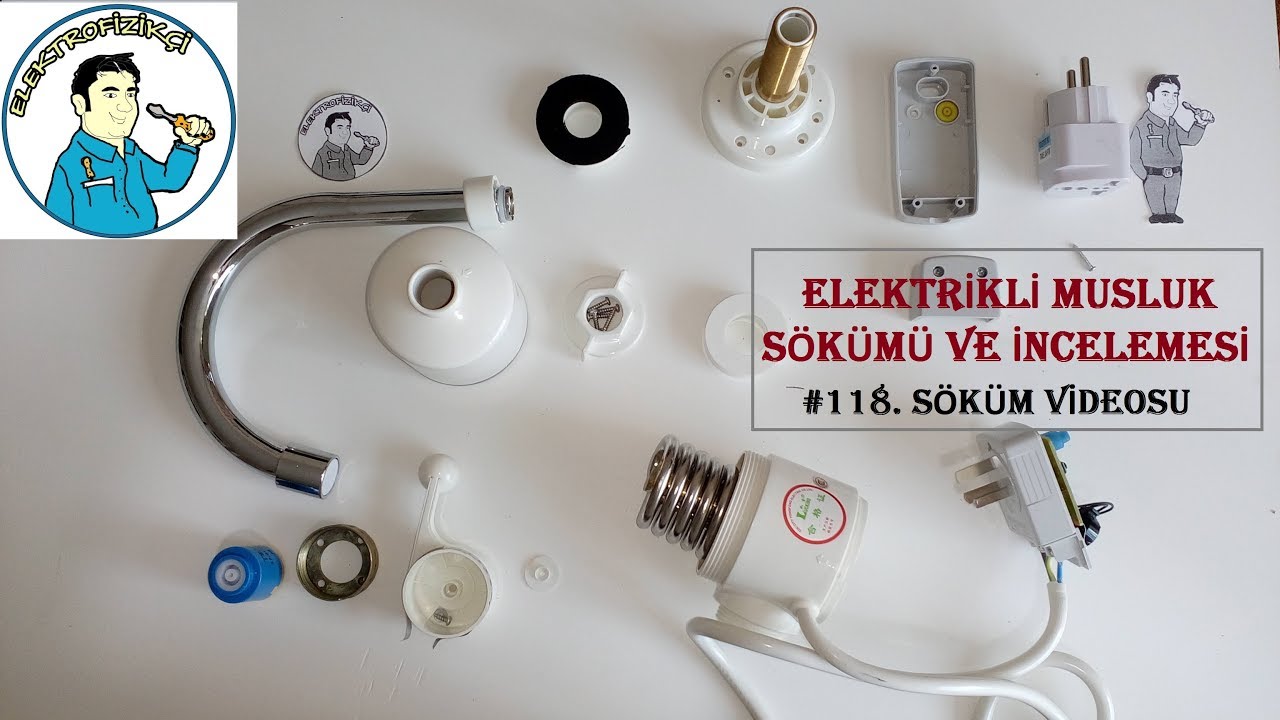 Elektrikli (Isıtıcılı) Musluk _ Söküm Videoları -118-