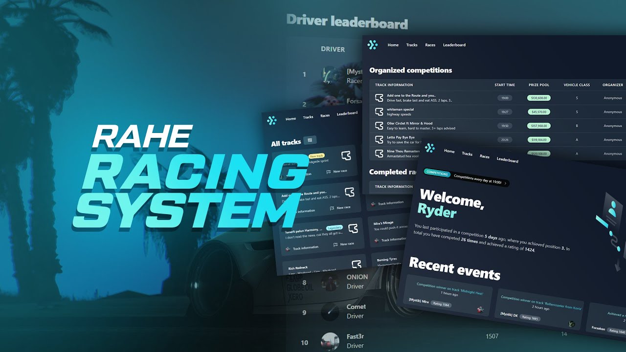 Track creation - RAHE Racing System for FiveM [ESX / QB / Standalone]